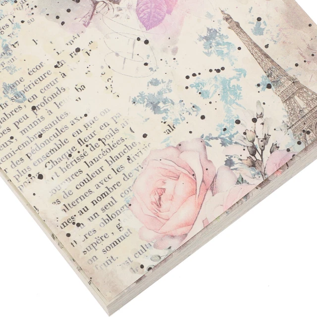 4 Sets von Scrapbooking Papers DIY Craft Papers Dekorative Papiere 10