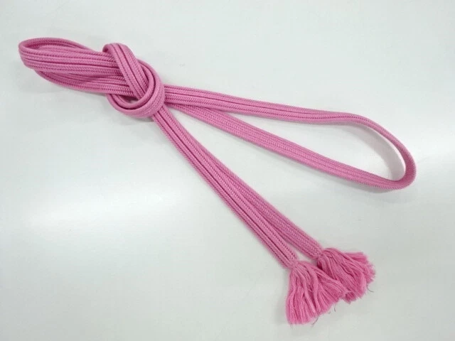 6140329: Japanese Kimono / Vintage Hand-Tied Obijime Cord