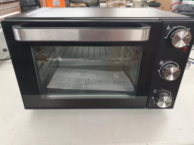 Mini Oven and Grill 25L - Portable Oven Multi-Function - VonShef 2