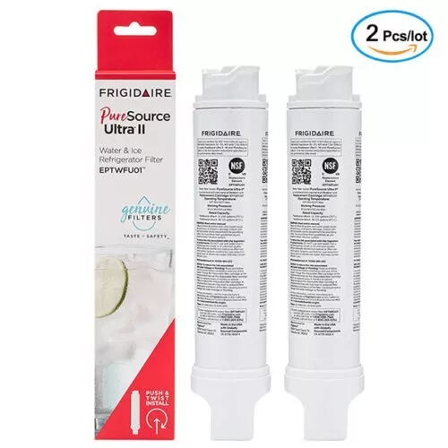 2 Pack EPTWFU01 Pure Source Ultra II Refrigerator Water Filter Replacement