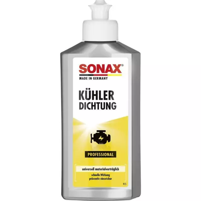 SONAX Kühler Dichtung 250ml Kühlerdichtmittel Pannenhilfe Kühlsystem