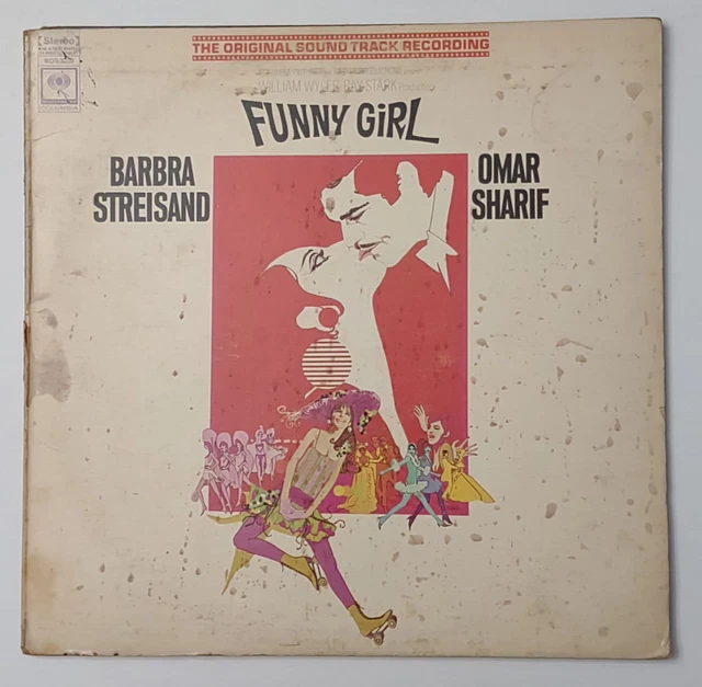 FUNNY GIRL ORIGINAL Soundtrack Recording vinyl record Barbra Streisand