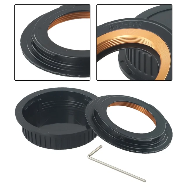 Adaptateur Anneau M42-M42 Mâle à Mâle - Filetage M42x0.75mm - Pour Filtres Objectif Photo - Alliage Aluminium