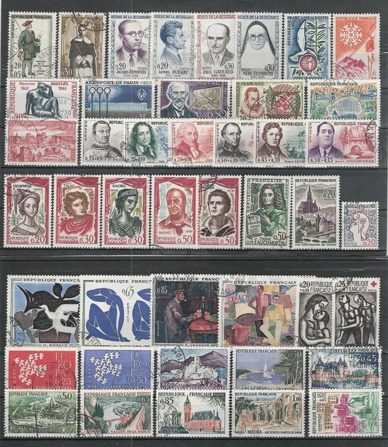 Timbres France - Année Complète 1948 - 30 Timbres Neufs (**) - Cote 60€