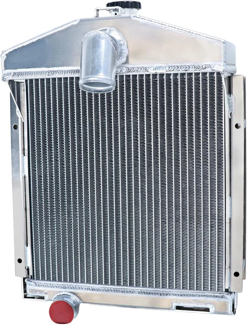 4 Row Radiator for Case-Ih Tractor Farmall 100 130 200 230 SUPER a AV AV-1 A-1 C