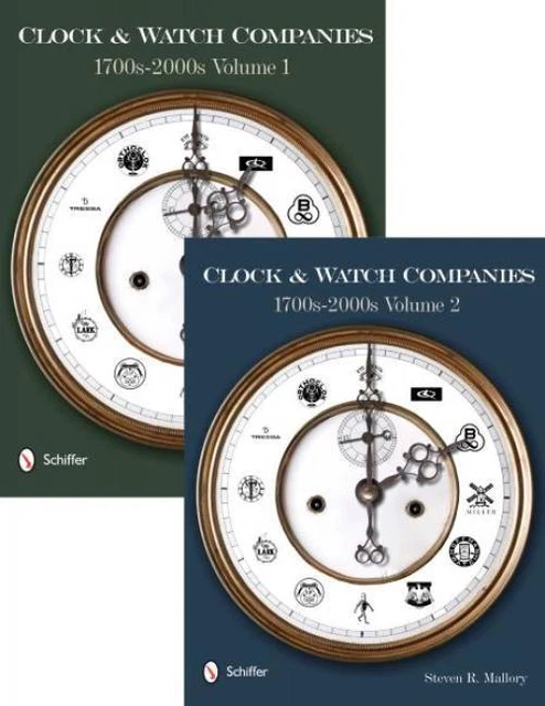 Antique Clocks & Watch Wristwatch Companies 1700s-2000s - Trademarks Data Etc