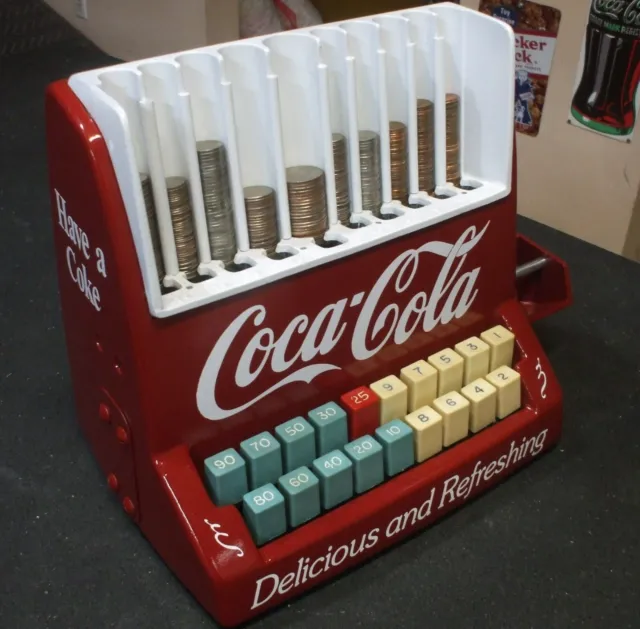 50's Coca-Cola theme coin changer - gameroom cash register NCR business Tiki Bar