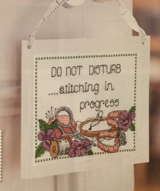 Cross Stitch Chart - Stitcher’s Motto
