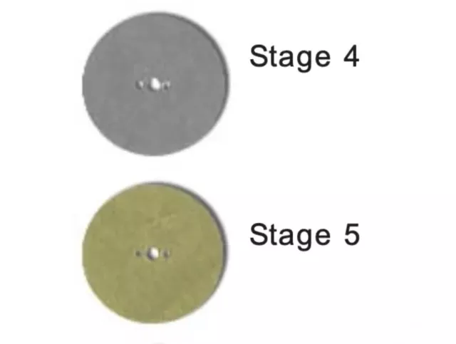 Pack of (100) ORIGINAL Azuradisc Stages 4 & 5 for 1600 Machine