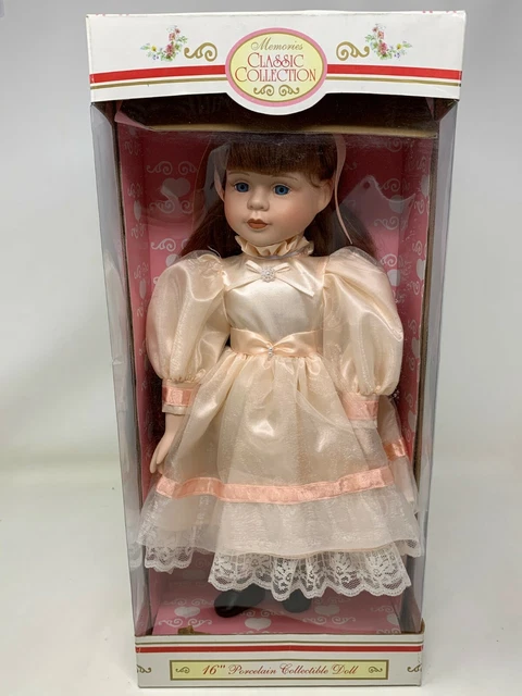 Memories Classic Collection 16" Porcelain Collectible Doll