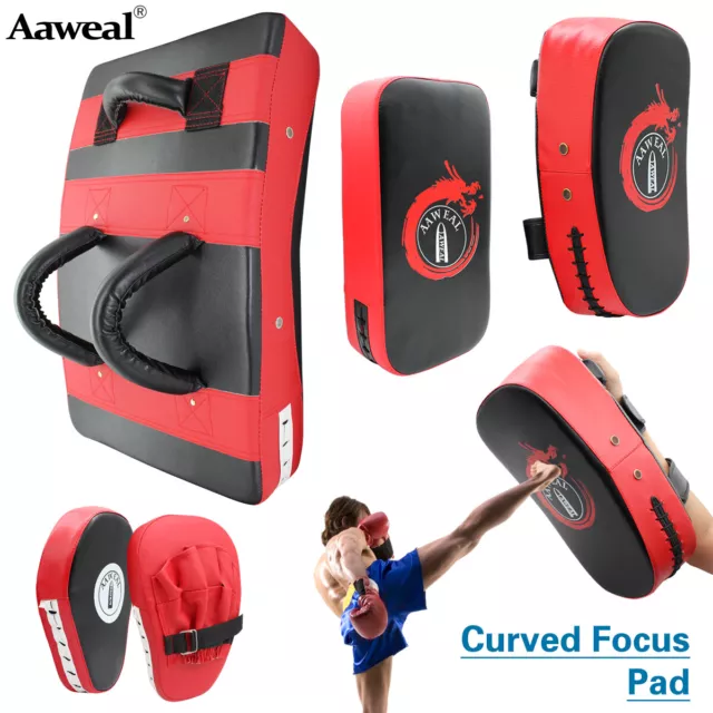 Boxing Kick Pads Strike Shield Thai Focus Mitts MMA Muay Thai Punch Bag Training