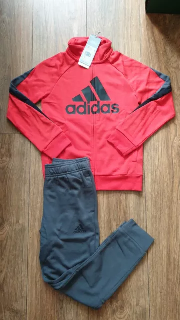 Adidas Boys Tracksuit Originals Junior Kids Jacket & Bottoms RRP £45