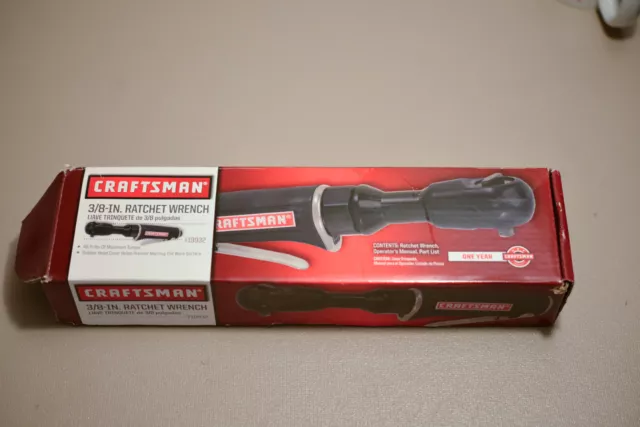 Craftsman 3/8" Pneumatic Air Ratchet Wrench Drive