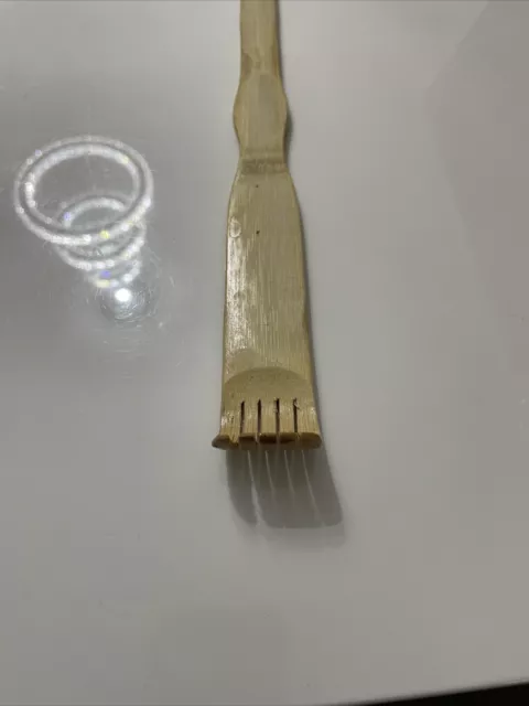 3 PCS Natural Bamboo Back Scratcher Long Reach Pick Itch Relief Tool Portable US