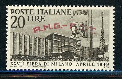 AMG-FTT Trieste MH: Scott #35 20L 27th MILAN Fair CV$16+
