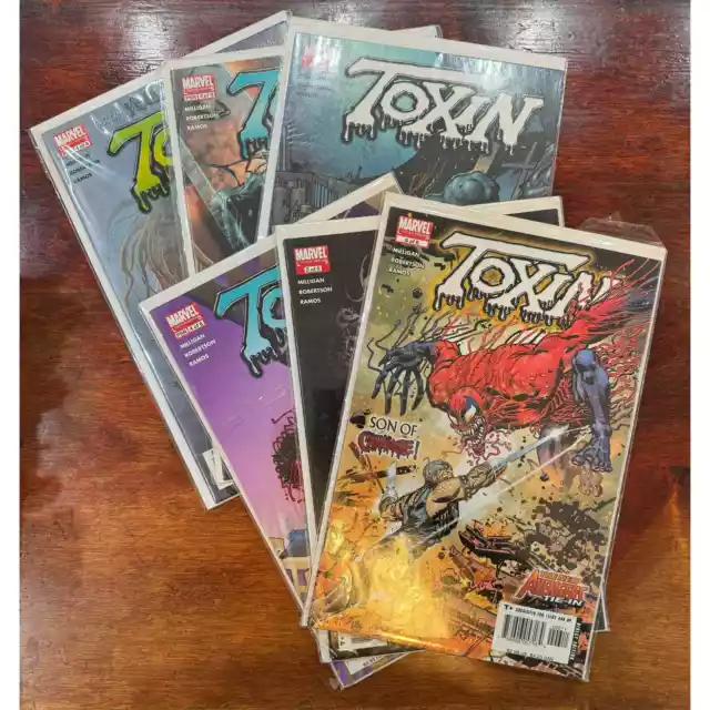 Toxin 1 2 3 4 5 6 Son of Carnage Marvel Comics 2005 Limited Series Complete Set