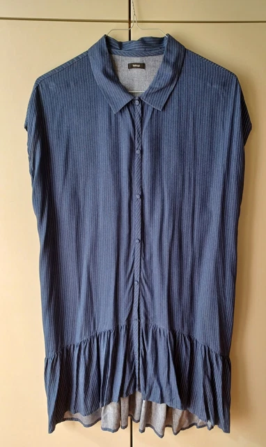 Maxi maglia o mini abito asimmetrico Bisbigli 100% viscosa