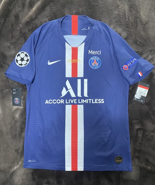 MAILLOT PSG OFFICIEL Vapor Match 2019 Finale LDC taille L Verratti EUR 250 00 PicClick FR