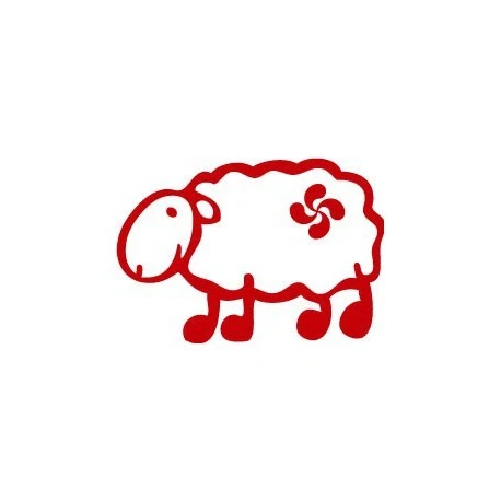peluche mouton basque