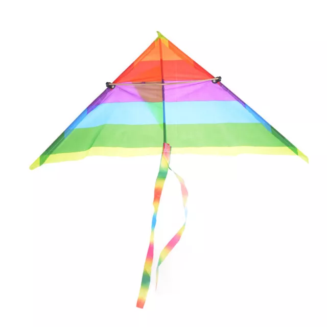 Rainbow Kite Outdoors Baby Toys For Kids Kites without Control Bar and Lin`u LR1