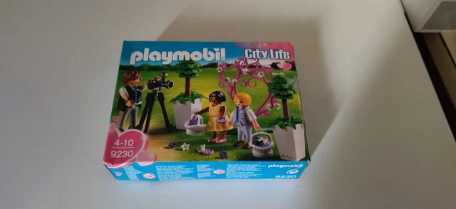 Enfants d'honneur avec photographe PLAYMOBIL Mariage 9230