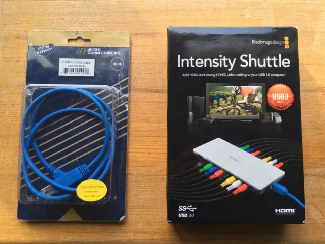 blackmagic intensity shuttle usb 3.0