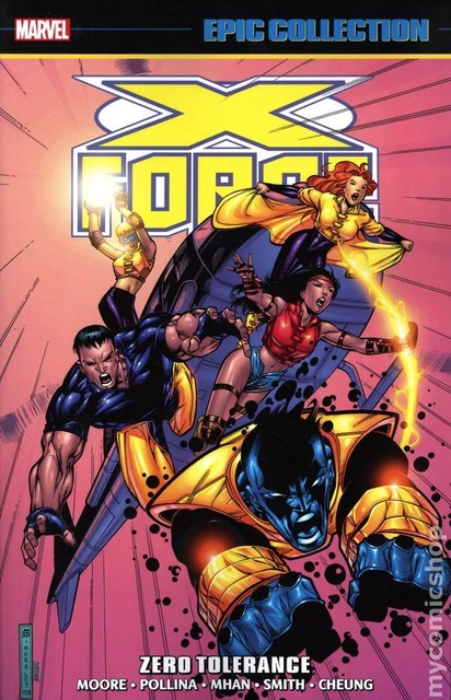 X-Force Zero Tolerance TPB Epic Collection #1-1ST NM 2022 Stock Image