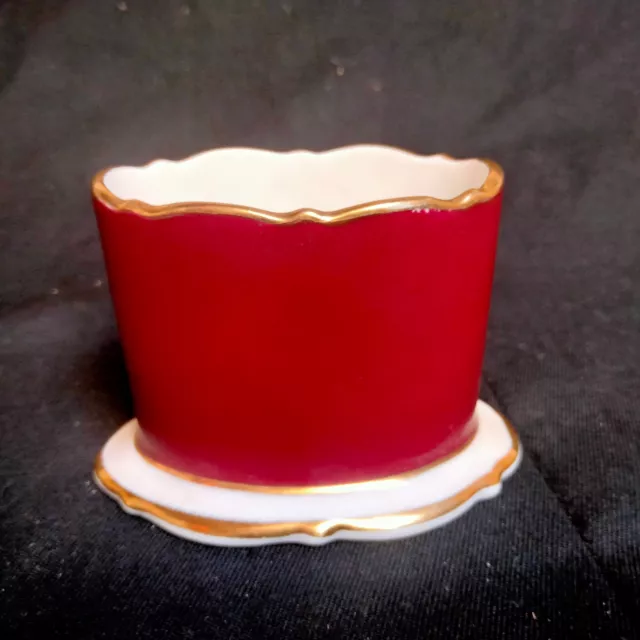 Vintage Royal Bayreuth Porcelain Toothpick Holder Germany 1940s