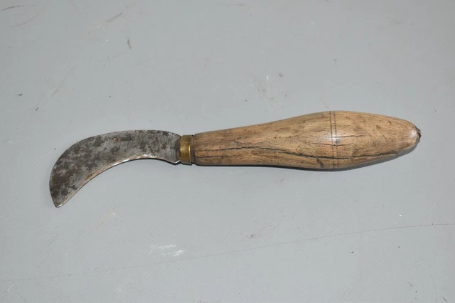 Altes Gärtnermesser Okuliermesser Hippe DOMIS/o5