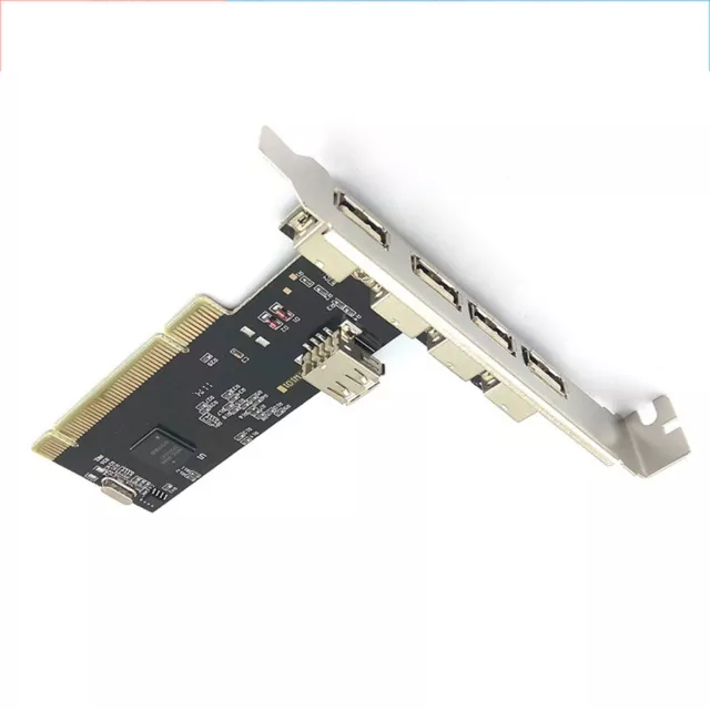 NEC 720100 480Mbps 5 Port(4+1) USB 2.0 PCI Expansion Card For Windows Linux Mac 3