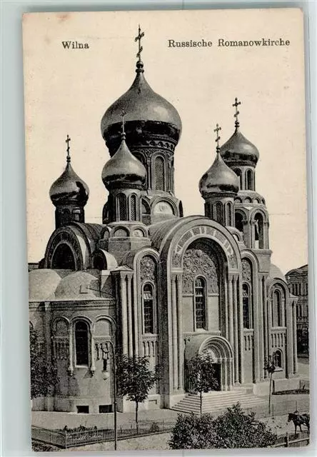 10359257 - Wilna Russische Kirche Feldpost WK I Wilna / Vilnius 1917