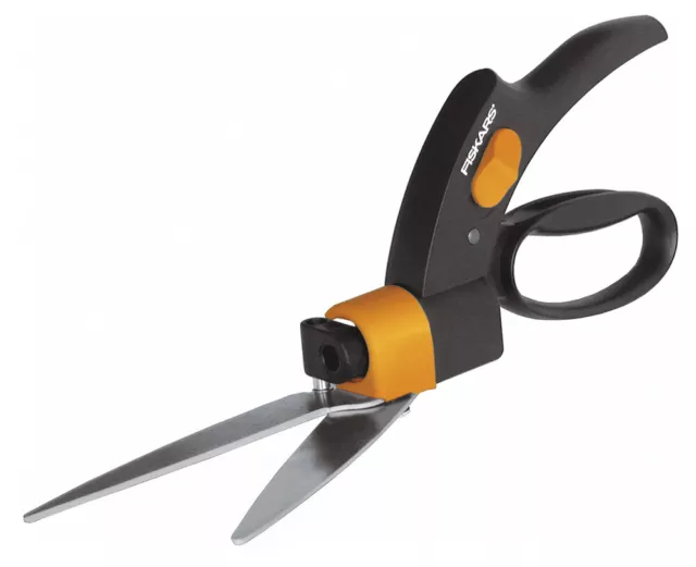 Fiskars Grasschere Servo-System GS42 32 cm / Rasenkantenschere Gartenschere