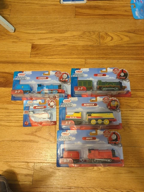thomas and friends trackmaster Emily Rebecca James Gordon Harold trains New thomas and friends trackmaster Emily Rebecca James Gordon Harold trains New
