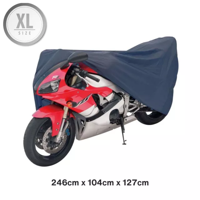 Motorrad Ganzgarage Abdeckplane verschiedene Größen M/XL + Verbandtasche PETEX