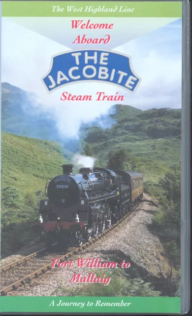 'Welcome Aboard The Jacobite Steam Train' Fort William / Mallaig VHS