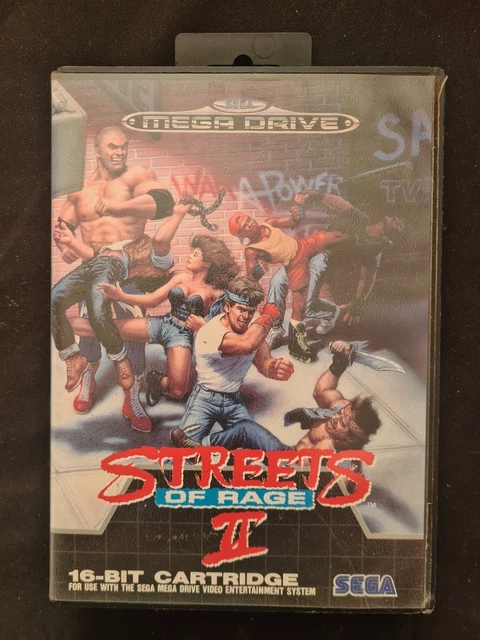 STREETS OF RAGE II SEGA MEGADRIVE (MD) ASIAN (WITH CHINESE