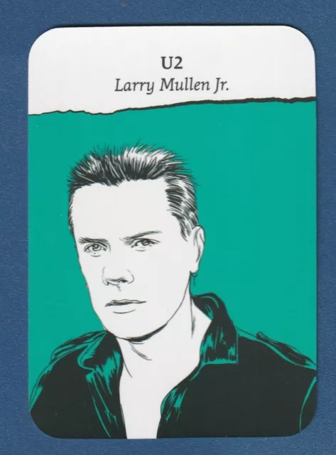 (U2) LARRY MULLEN JR 2018 Come Together The Rock Bands Game Card '18*