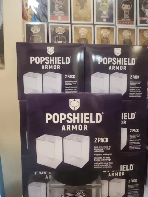 Pop Shield Armor Funko Pop! Hard Acrylic Protectors 2-Pack [New ] Vinyl Figure