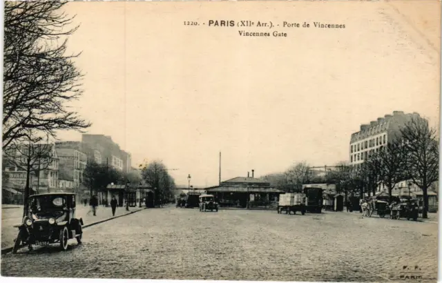 CPA AK PARIS 12e Porte de VINCENNES F. Fleury (673461)