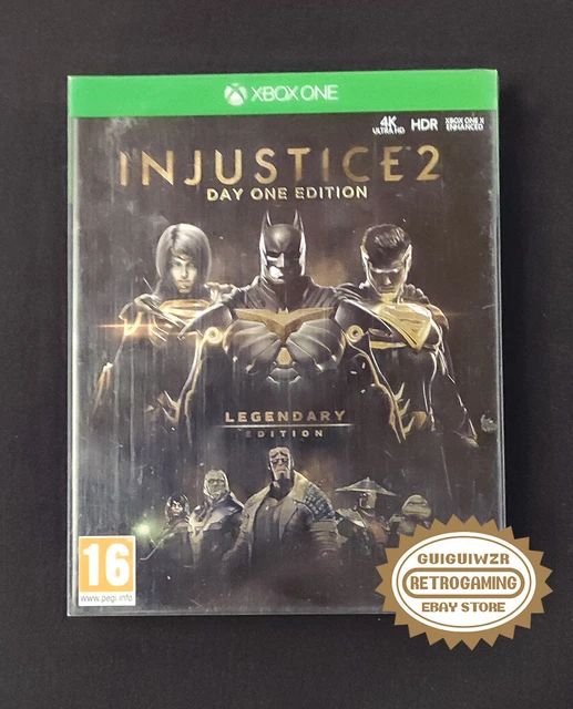 Injustice 2 Legendary Edition – Steelbook – Neuf PAL – Xbox One & Series X