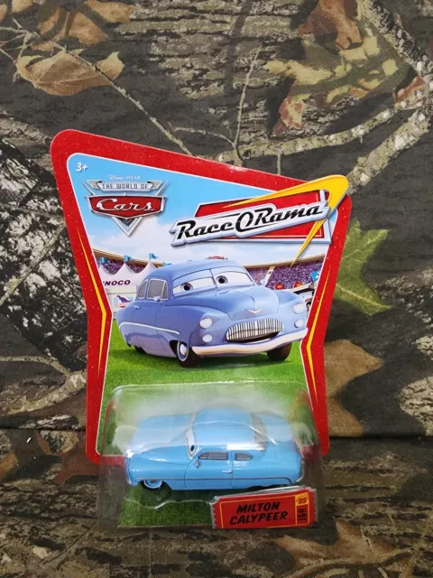 Disney Pixar Cars World Milton Calypepper #91 Toy Cadillac Race O Rama Mattel C2