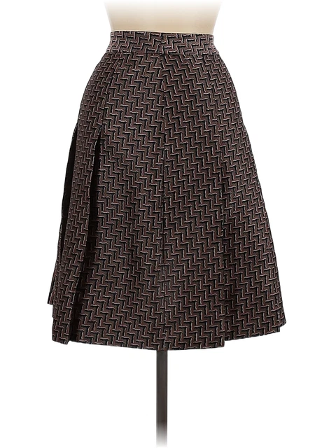 Diane von Furstenberg Women Gray Casual Skirt 4