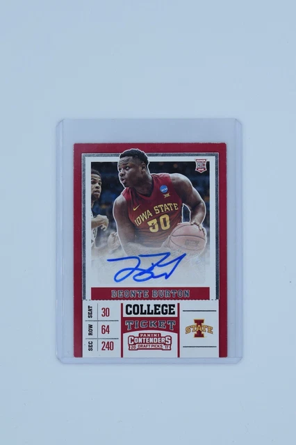 2017-18 Panini Contenders Draft Picks - College Cracked Ice Ticket #121...