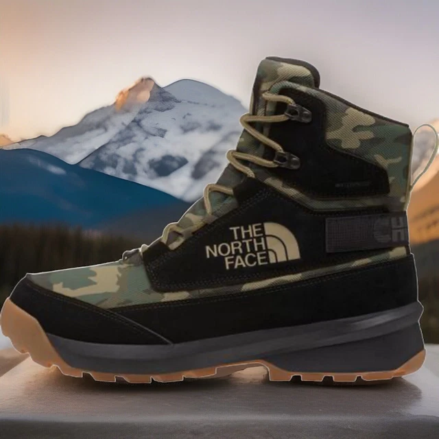 THE NORTH FACE ChilKat V Cognito Camo Waterproof Men's Size 11 Boots £