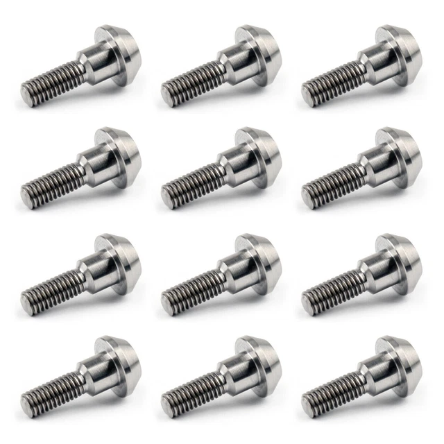 12 pezzi DISCHI FRENO VITE M6 x 21mm TC4 per SUZUKI GSXR 600 750 1000 B7