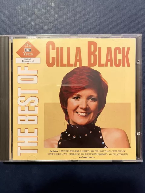 Cilla Black The Best Of EMI Years Used 26 Track Greatest Hits Cd 60s 70s Pop