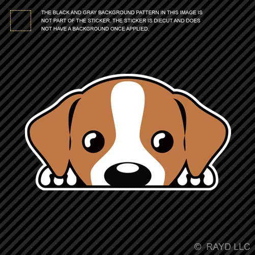 Jack Russell Terrier Sticker Die Cut Decal Self Adhesive Vinyl