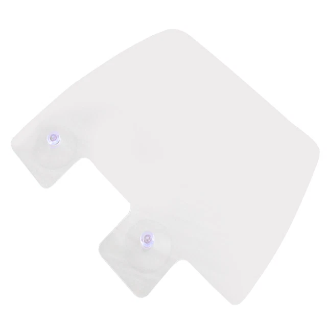 1 pieza protector de agua antisalpicaduras de resina deflector a prueba de salpicaduras para el hogar