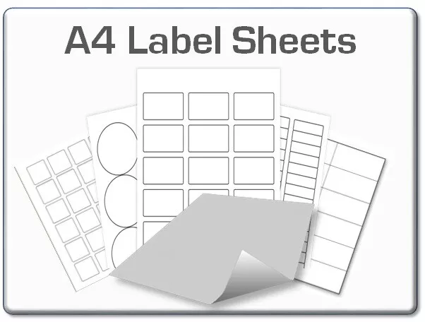 Premium High gloss Laser Labels | Glossy Stickers | Permanent Adhesive Labels