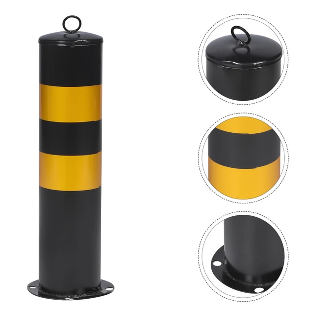 PARKING BARRIER DRIVEWAY Security Post Barrier Safety Bollard Traffic ...